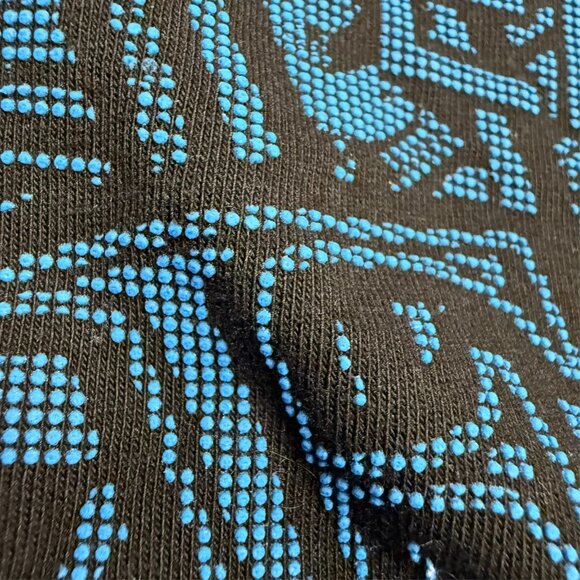 Vintage 00s Versace Jeans TShirt Logo Short Sleeve Black 100% Cotton Small - Picture 4 of 7